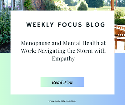 Menopause and Mental Health at Work